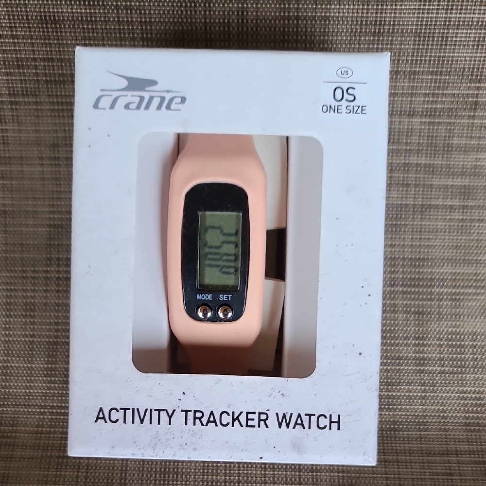 Pink Activity Tracker Watch